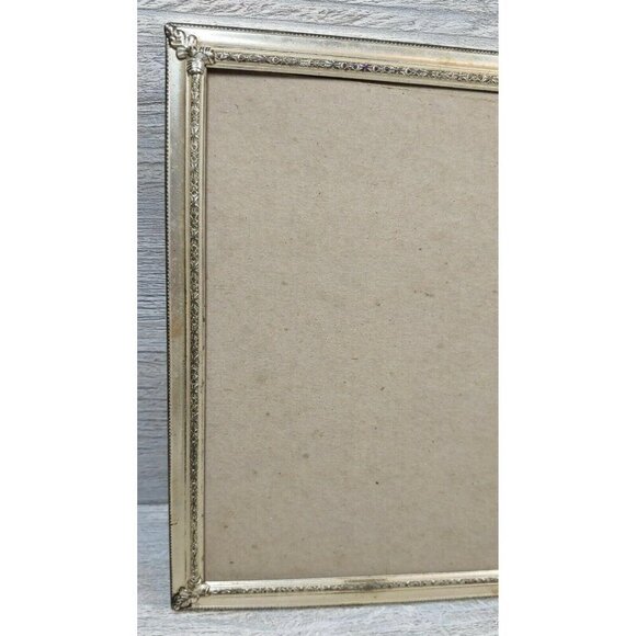 VTG Reliance Industries 411 Beige Free Standing Hanging Art Deco Picture Frame - Picture 7 of 12